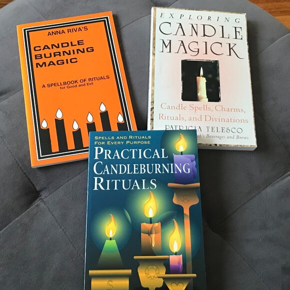 Lot of 3 Books on Candle Magic - Picture 1 of 10